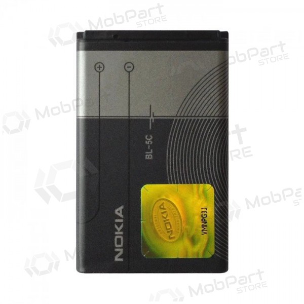 Nokia BL-5C batteria / accumulatore (1020mAh) (service pack) (originale)