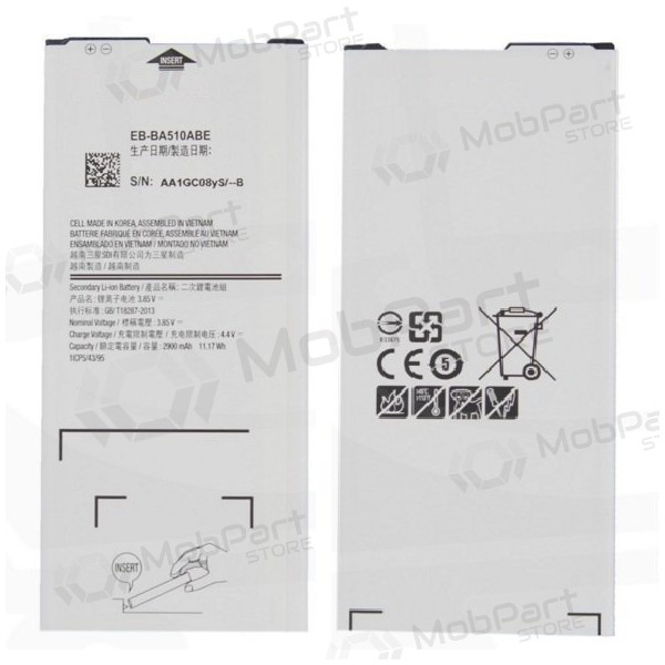 Samsung Galaxy A5 (2016) batteria, akumuliatorius (EB-BA510ABE)
