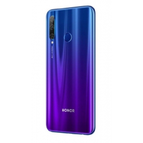 Huawei Honor 20 Lite coperchio batteria posteriore blu (Phantom Blue) (usato grade C, originale)