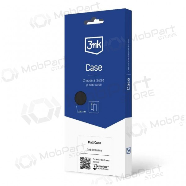 Custodia per Apple iPhone 15 Plus - 3MK Matt Case (nera)
