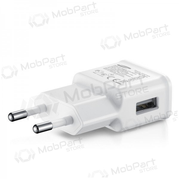 Samsung i9505 Galaxy S4 USB (ETAU90EWE/TA12EWE) (2A) caricatore (bianca)