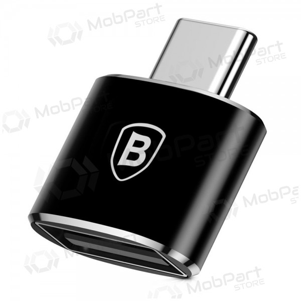 Adattatore USB-C Baseus CATOTG-01 USB-A a USB-C OTG nero