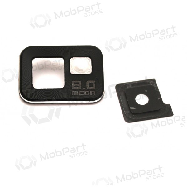 Samsung i9100 Galaxy S2 / i9105 Galaxy S2 Plus vetro della fotocamera (nero)
