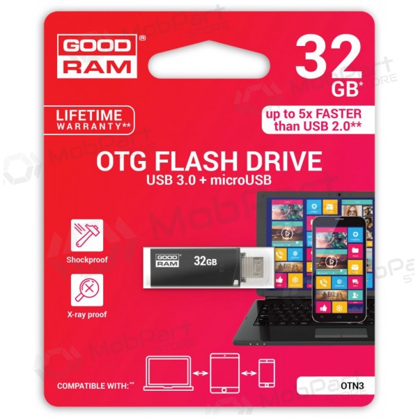 Chiavetta GOODRAM OTN3 32Gb OTG USB 3.0 + 