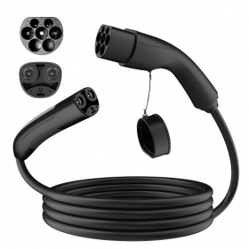 Elektromobilio cavo di ricarica Tesla NACS - Type 2, 32A, 7.2kW, 1-fazė, 5m