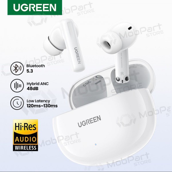 senza filis ausinės Ugreen WS200 HiTune T6 Active Noise-Cancelling Earbuds