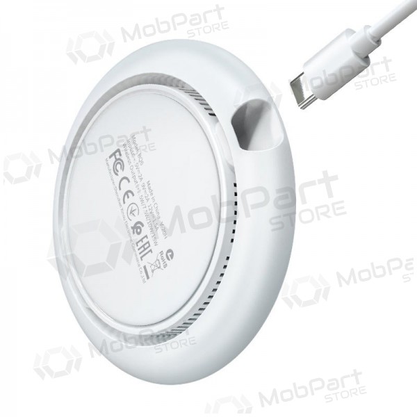 Caricatore senza fili Borofone BQ6 QC3.0 (15W) (bianca)