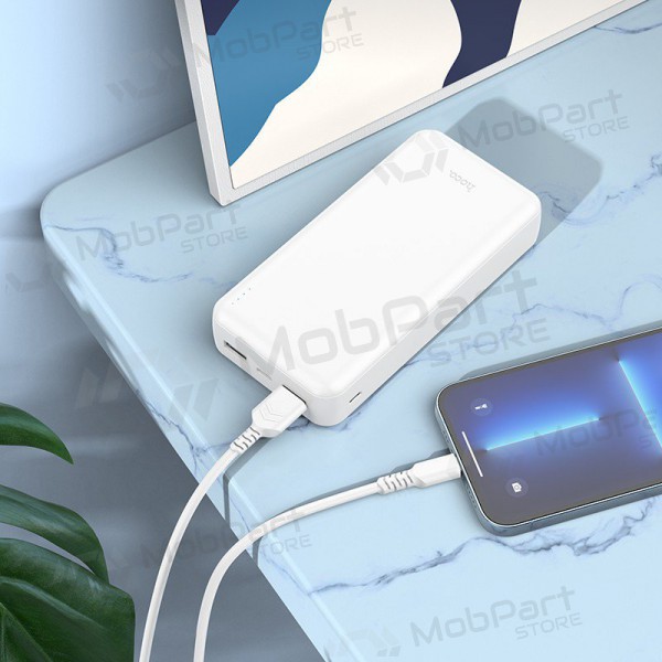 Batteria esterna Power Bank Hoco J100A 2xUSB-A 20000mAh bianco Batteria esterna Power Bank Hoco J100A 2xUSB-A 20000mAh bianco