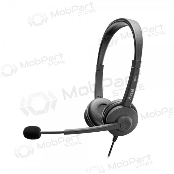 Cuffie USB-C Axtel FLOW UC USB-A e USB-C nere