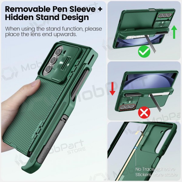 Samsung  Galaxy Z Fold4 custodia „Nillkin CamShield Pro“ (verde)