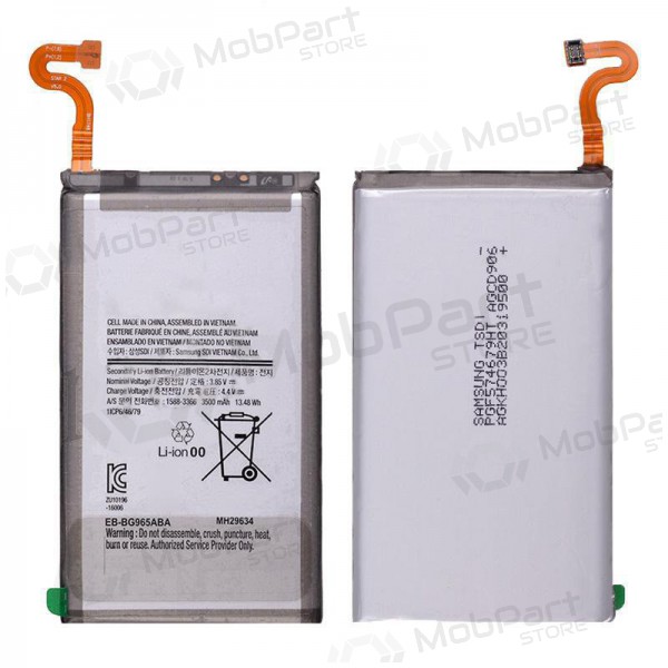 Samsung Galaxy S9+ batteria, akumuliatorius (EB-BG965ABE) Samsung Galaxy S9+ batteria, akumuliatorius (EB-BG965ABE)