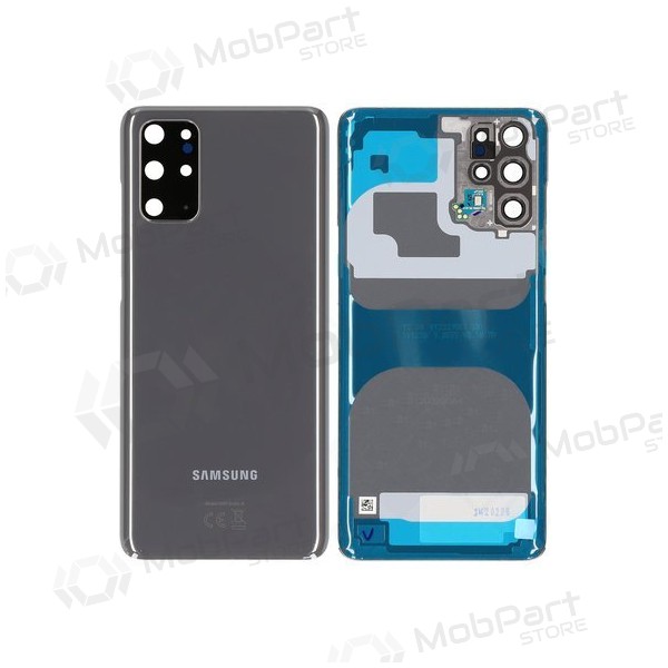 Samsung G985 / G986 Galaxy S20 Plus coperchio batteria posteriore grigio (Cosmic Grey) (usato grade C, originale)