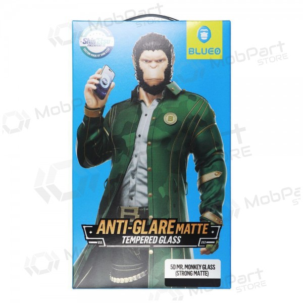 Vetro protettivo 5D Mr. Monkey Glass (Opaco Forte) per Apple iPhone 14 Pro