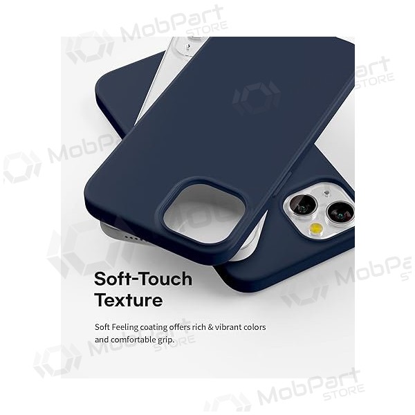 Custodia per Apple iPhone 14 - Mercury Soft Feeling (blu scuro)