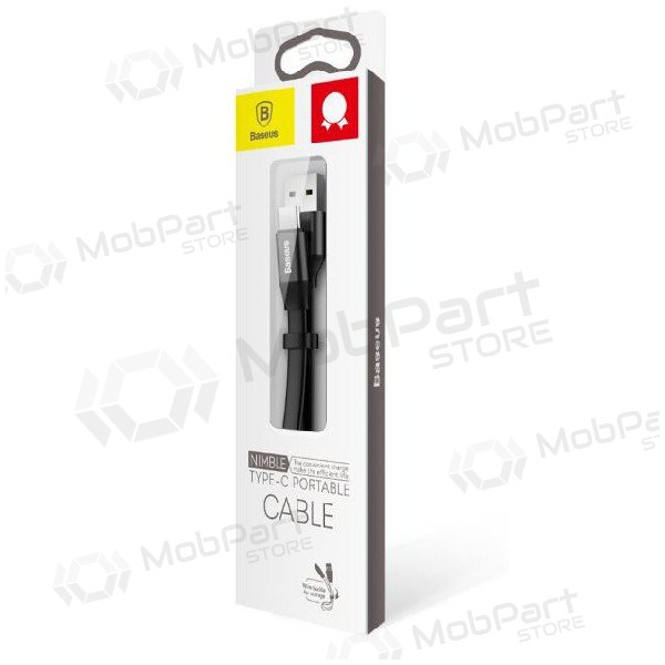 USB cavo Baseus type-C 0.23m (2A) (nero)