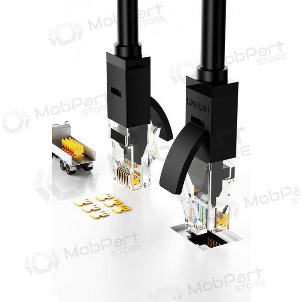 Cavo Ugreen RJ45 Cat 6 UTP 1000Mbps 1.0m (nero)