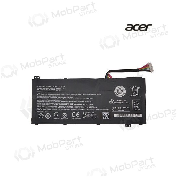 ACER AC14A8L, 4465mAh batteria del computer portatile - PREMIUM
