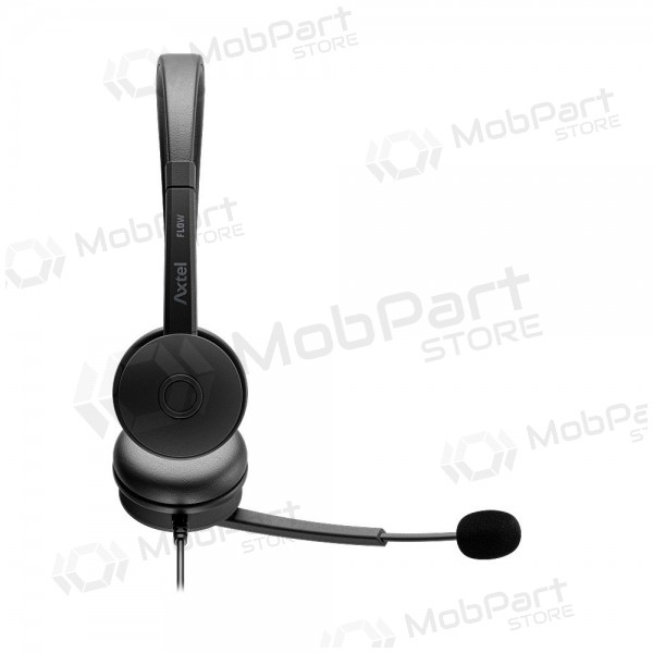 Cuffie USB-C Axtel FLOW UC USB-A e USB-C nere