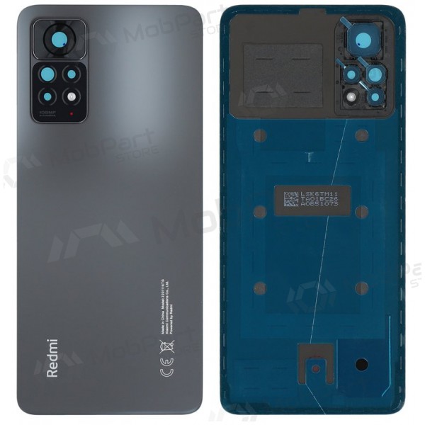 Xiaomi Redmi Note 11 Pro coperchio batteria posteriore (grigio) (originale) (service pack)