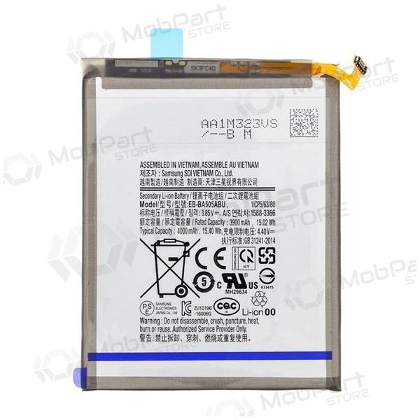 Samsung Galaxy A30, A50 batteria, akumuliatorius (EB-BA505ABU) Samsung Galaxy A30, A50 batteria, akumuliatorius (EB-BA505ABU)