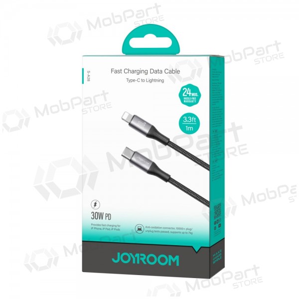USB cavo Joyroom S-A28 USB-C to Lightning 30W 1.0m nero