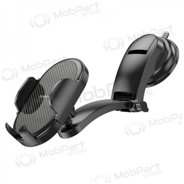 Supporto per telefono da auto Borofone BH73 sul cruscotto, vicino al parabrezza 4.5–7.0 pollici.