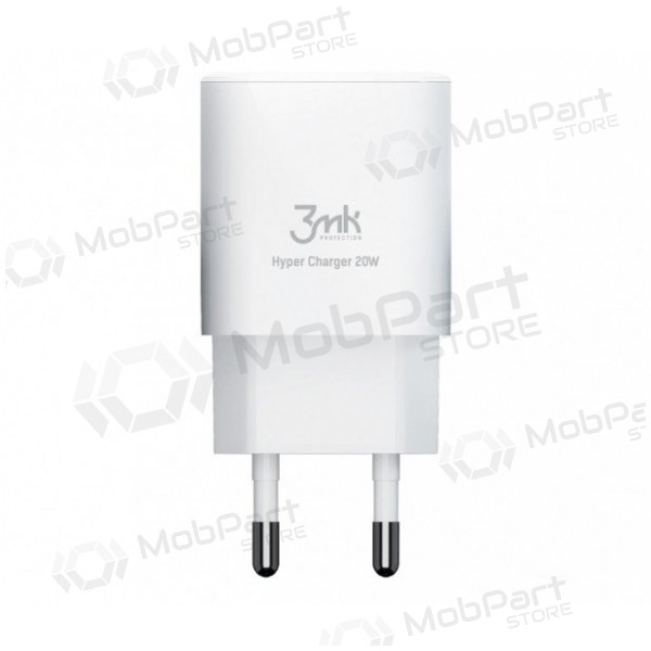 Caricatore 3MK HyperCharger 20W 1xUSB-C + 1xUSB-A PD/QC