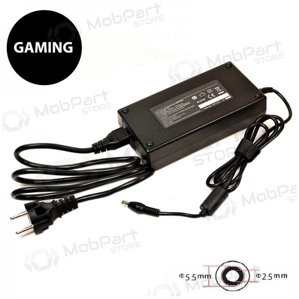 ASUS 150W: 19V, 7.9A caricatore per computer portatile ASUS 150W: 19V, 7.9A caricatore per computer portatile