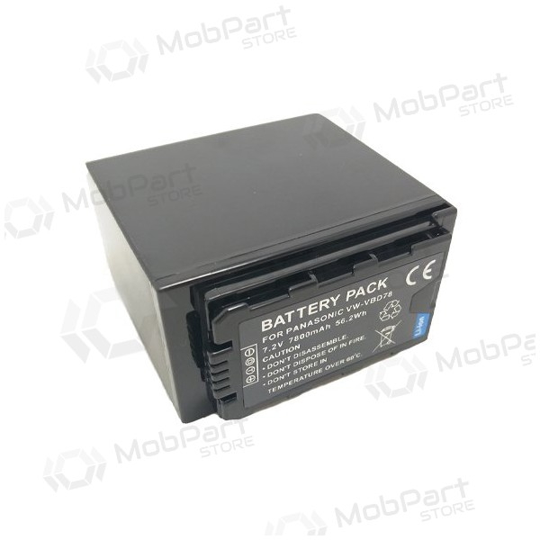 Panasonic VW-VBD78 7800mAh foto batteria / accumulatore