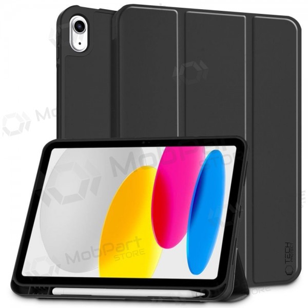 Custodia per Apple iPad 10.9 2022, iPad 11 2025 - Tech-Protect SmartCase Pen Holder (nera)