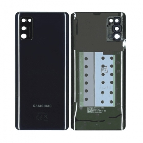 Samsung A415 Galaxy A41 2020 coperchio batteria posteriore (nero) (usato grade B, originale)