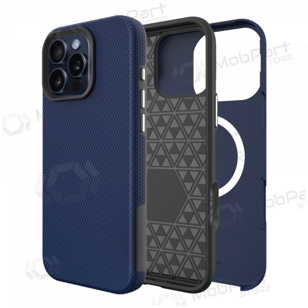 Apple iPhone 15 custodia „Perfectionists“ (blu scuro)