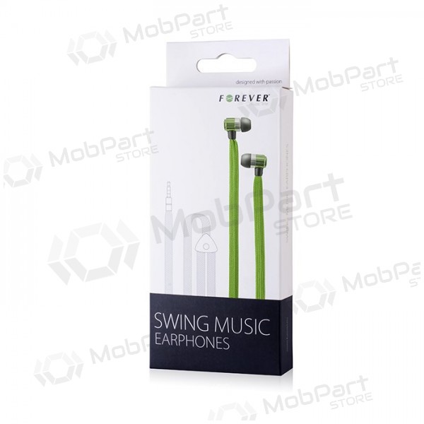 Cuffie Forever Swing Music 3,5mm (verde)