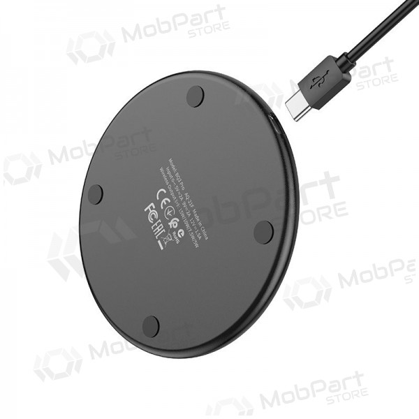 Caricabatterie wireless Borofone BQ3 Pro 15 W nero