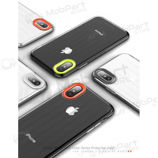 Custodia per Apple iPhone X / XS - Devia Yonger (arancione)