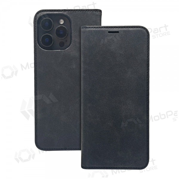 Custodia Samsung Galaxy A16 -Smart Suede- (nera)