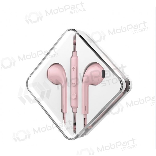 Mani libere HOCO M55 3,5mm (rosa)