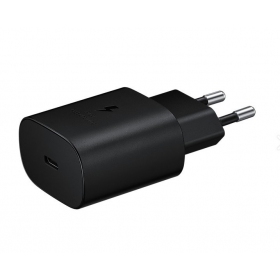 Caricatore originale Samsung EP-TA800NB 25W nero