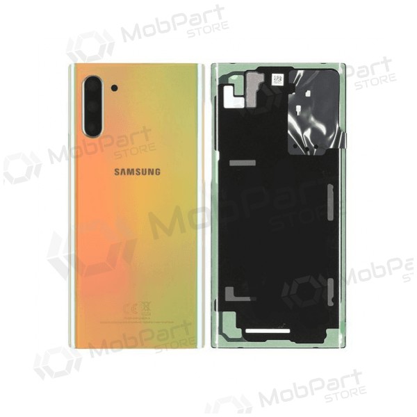 Samsung N970F Galaxy Note 10 coperchio batteria posteriore (Aura Glow) (usato grade A, originale)