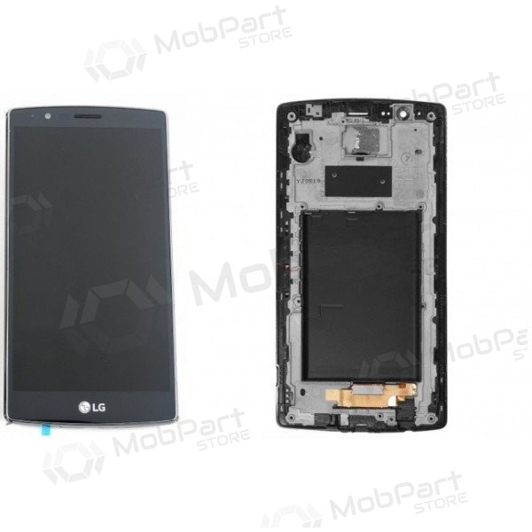 LG H815 Optimus G4 schermo / display (con una cornice) (nero)