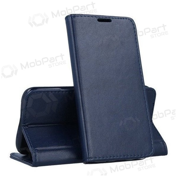 Custodia per Xiaomi Redmi Note 10 / Redmi Note 10S - Smart Magnetic (blu scuro)