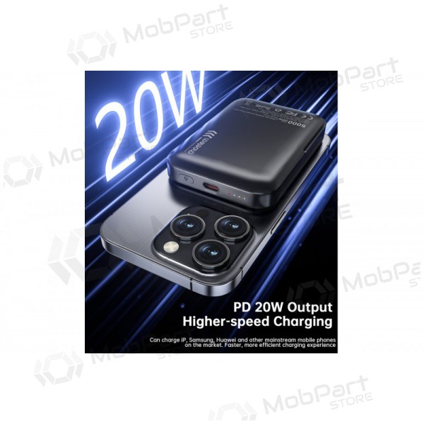 Batteria esterna Power Bank Choetech B743 15W Magsafe 10000mAh nero Batteria esterna Power Bank Choetech B743 15W Magsafe 10000mAh nero