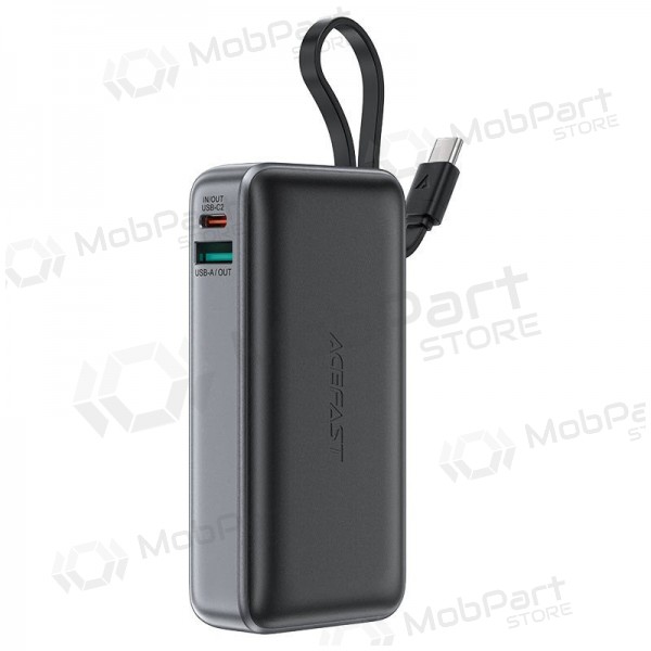 Batteria esterna Power Bank Acefast M7-10000 PD30W With Cable 10000mAh nero