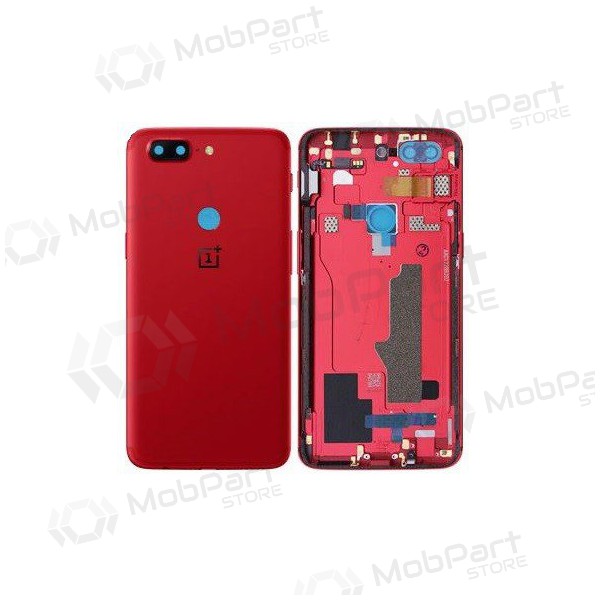 OnePlus 5T coperchio batteria posteriore rosso (Lava Red) (usato grade B, originale)