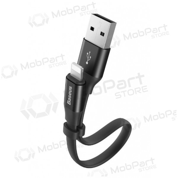 USB cavo Baseus lightning 0.23m (2A) (nero)
