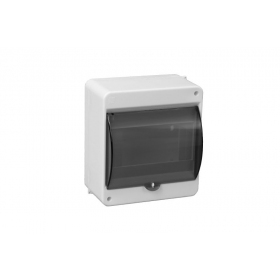 Pawbol 6 mod. virštinkinis skydelis C.2031 (su trasparenteom durelėm, su įžeminimo gnybtais, bianca)