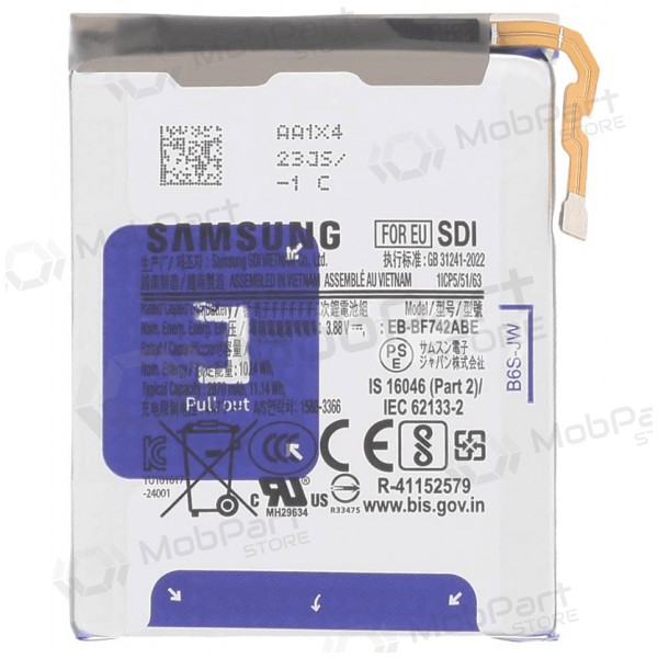 Batteria Samsung Galaxy Z Flip6, Z Flip7 FE, accumulatore EB-BF742ABE (originale)
