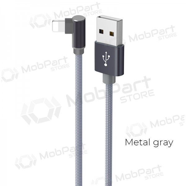 USB cavo Borofone BX26 Lightning 1.0m (grigio)