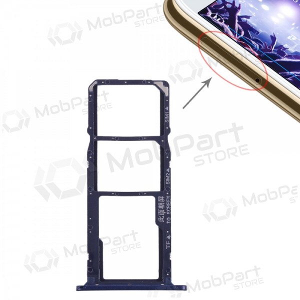 Huawei Y5 2018 Porta SIM (blu) (originale)