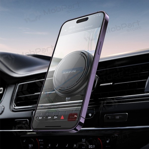 Supporto per telefono da auto Borofone BH135 per le griglie di ventilazione.